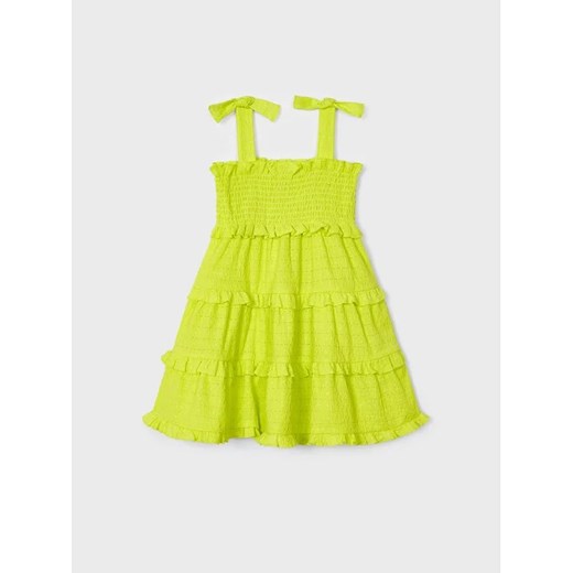 Mayoral Sukienka letnia 3934 Zielony ze sklepu MODIVO w kategorii Sukienki dziewczęce - zdjęcie 168448459