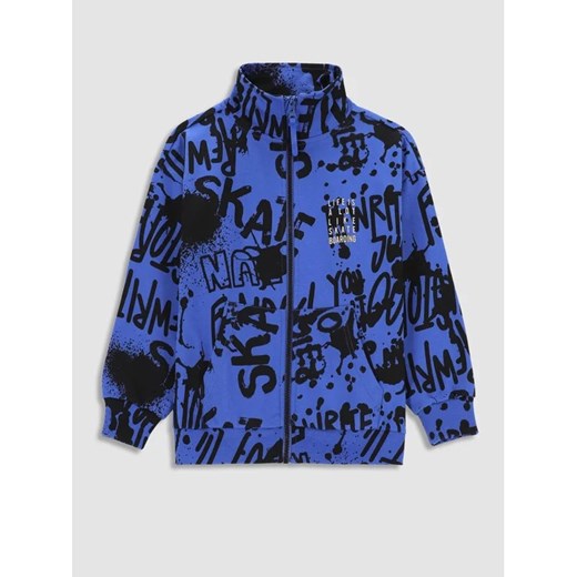 Coccodrillo Bluza WC3132201SKJ Granatowy Regular Fit ze sklepu MODIVO w kategorii Bluzy chłopięce - zdjęcie 168448469