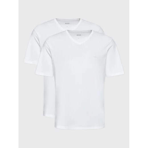 Boss Komplet 2 t-shirtów Comfort 50475295 Biały Relaxed Fit XL wyprzedaż MODIVO