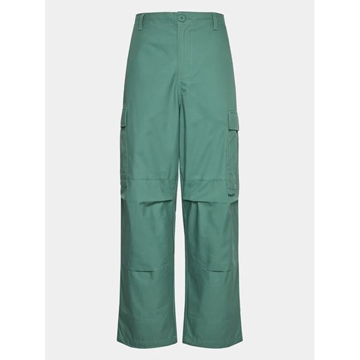 HUF Spodnie materiałowe Utility PT00278 Zielony Relaxed Fit ze sklepu MODIVO w kategorii Spodnie męskie - zdjęcie 168448917