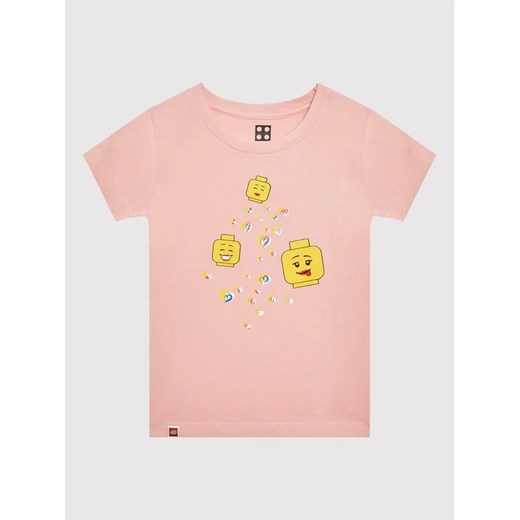 LEGO T-Shirt 12010539 Różowy Regular Fit ze sklepu MODIVO w kategorii Bluzki dziewczęce - zdjęcie 168449718