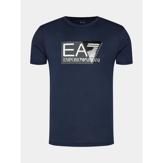 EA7 Emporio Armani T-Shirt 3DPT81 PJM9Z 1554 Granatowy Regular Fit S MODIVO