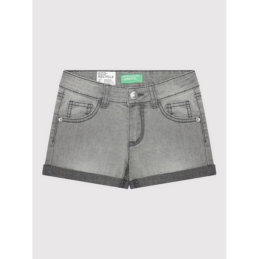 United Colors Of Benetton Szorty jeansowe 4XA2597V0 Szary Regular Fit United Colors Of Benetton 130 MODIVO