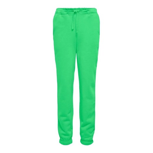 Kids ONLY Spodnie dresowe 15246735 Zielony Regular Fit ze sklepu MODIVO w kategorii Spodnie dziewczęce - zdjęcie 168450067