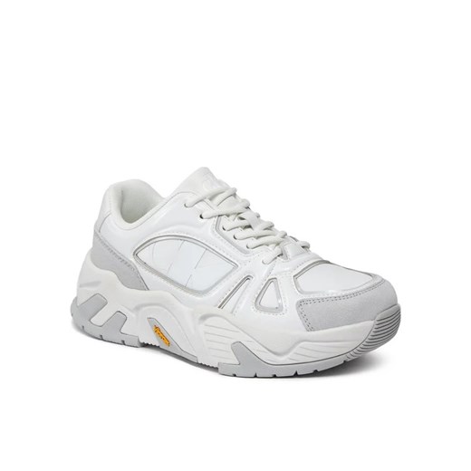 Calvin Klein Jeans Sneakersy Chunky Runner Vibram Mix Nbs Lum YW0YW01310 Biały 41 MODIVO
