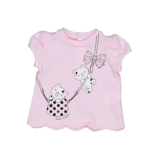 Birba Trybeyond Bluzka 999 64033 00 Różowy Regular Fit ze sklepu MODIVO w kategorii Koszulki niemowlęce - zdjęcie 168450359