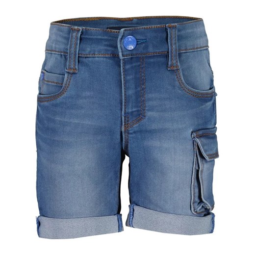 Blue Seven Szorty jeansowe 840073 X Niebieski Regular Fit ze sklepu MODIVO w kategorii Spodenki chłopięce - zdjęcie 168450709