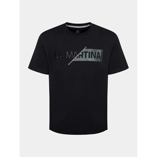 La Martina T-Shirt Wakely WMR312 JS324 Czarny Regular Fit ze sklepu MODIVO w kategorii T-shirty męskie - zdjęcie 168451139