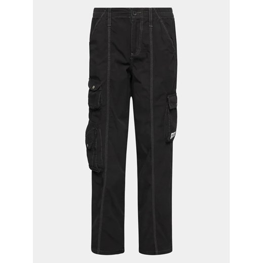 BDG Urban Outfitters Spodnie materiałowe Y2k Low Rise Cargo Pants 77101459 Czarny Regular Fit ze sklepu MODIVO w kategorii Spodnie damskie - zdjęcie 168452176