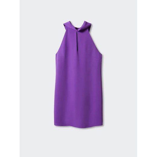 Mango Sukienka elegancka Charlot 57063799 Fioletowy Regular Fit Mango XL okazja MODIVO
