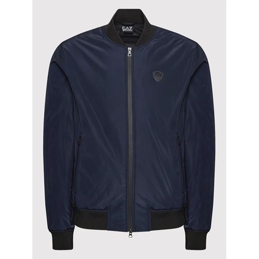 EA7 Emporio Armani Kurtka bomber 8NPB10 PN7LZ 1578 Granatowy Regular Fit S promocyjna cena MODIVO