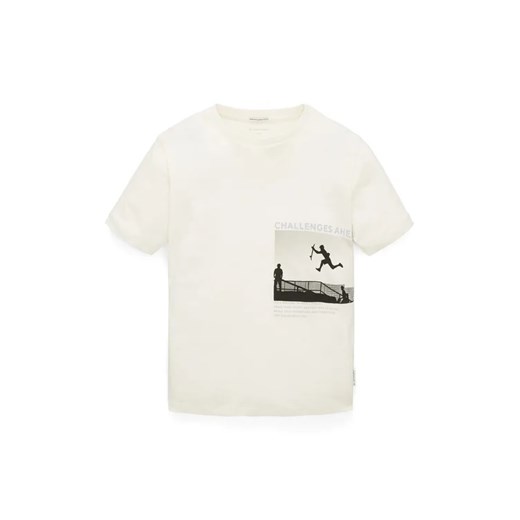 Tom Tailor T-Shirt 1034996 Biały ze sklepu MODIVO w kategorii T-shirty chłopięce - zdjęcie 168453388