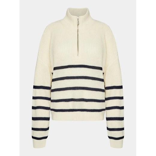 Brave Soul Sweter LK-274FLOB Écru Regular Fit S MODIVO