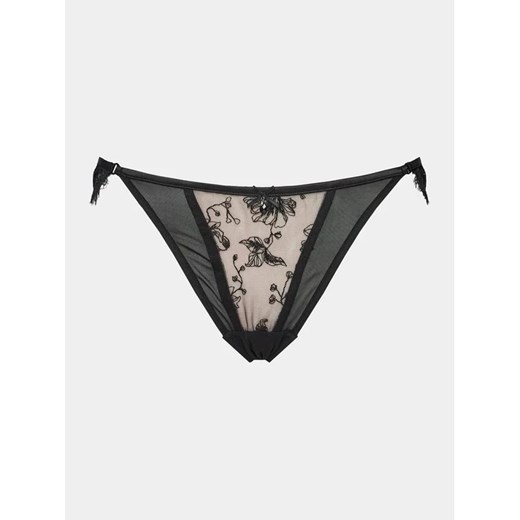 Hunkemöller Stringi Sia Hl String Tr 203532 Czarny Hunkemöller S okazja MODIVO