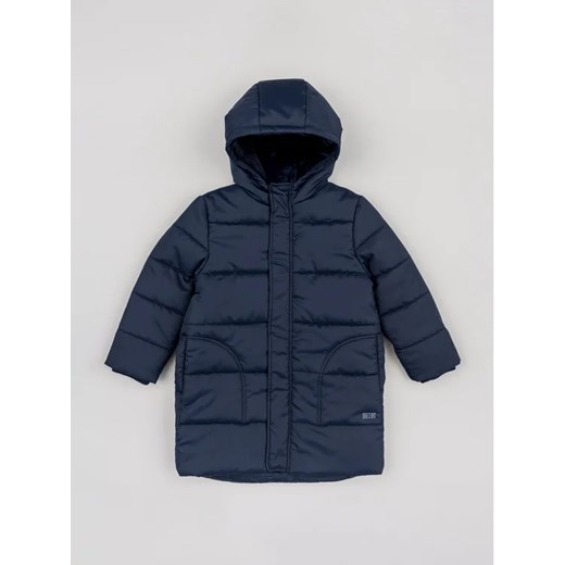 Zippy Kurtka puchowa ZKBAP0101 23021 Granatowy Regular Fit 8_9Y okazyjna cena MODIVO