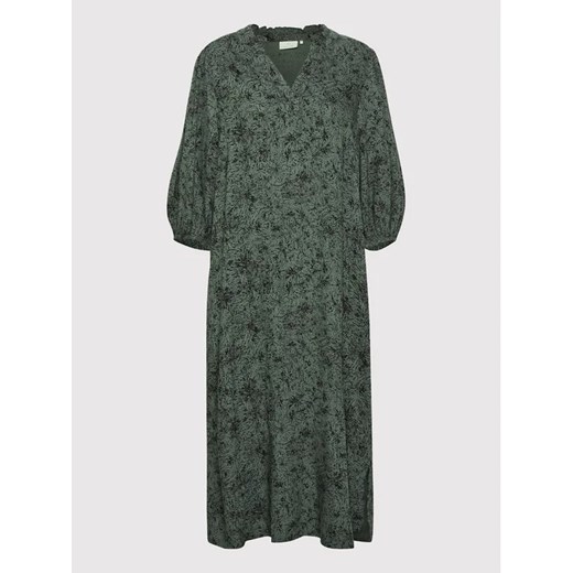 Kaffe Sukienka codzienna Connor 10506640 Zielony Relaxed Fit Kaffe 34 MODIVO