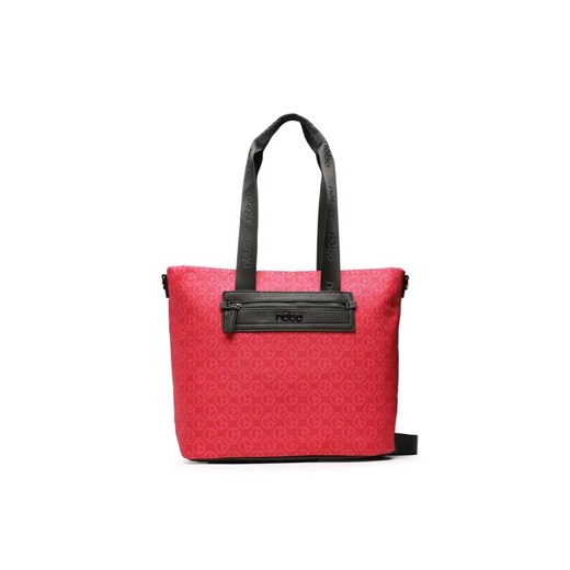 Nobo Torebka NBAG-N2700-C004 Różowy ze sklepu MODIVO w kategorii Torby Shopper bag - zdjęcie 168455247