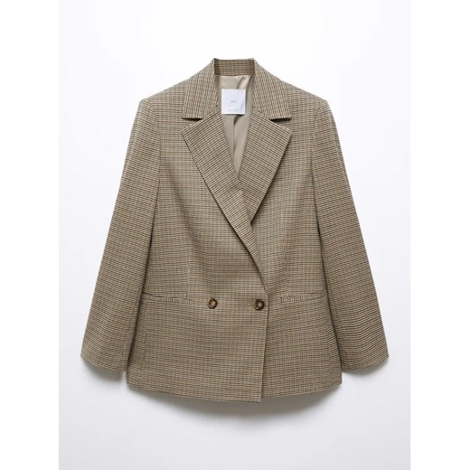 Mango Marynarka Charlott 57093801 Beżowy Regular Fit Mango XS MODIVO