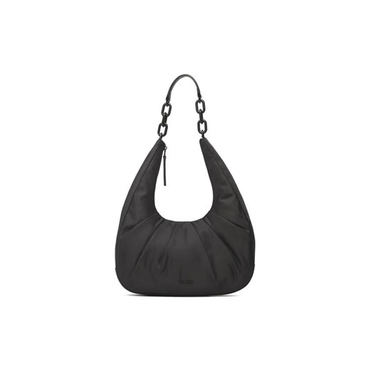 Calvin Klein Torebka Soft Nylon Cres Shoulder Bag Md K60K610645 Czarny ze sklepu MODIVO w kategorii Torebki hobo - zdjęcie 168455956
