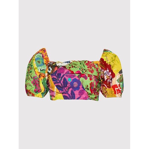 Desigual Bluzka MONSIEUR CHRISTIAN LACROIX Fiona 22SWBW27 Kolorowy Regular Fit Desigual L MODIVO okazja