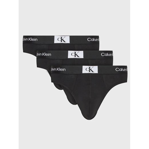 Calvin Klein Underwear Komplet 3 par slipów 000NB3527A Czarny ze sklepu MODIVO w kategorii Majtki męskie - zdjęcie 168456725