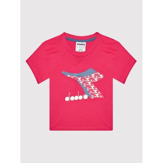 Diadora T-Shirt Cubic 102.177801 Różowy Regular Fit Diadora XXL MODIVO okazja