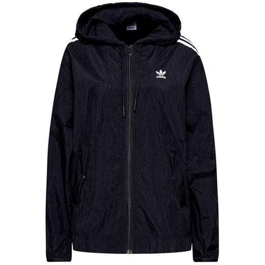 adidas Wiatrówka Windbreaker GN2780 Czarny Loose Fit 32 MODIVO