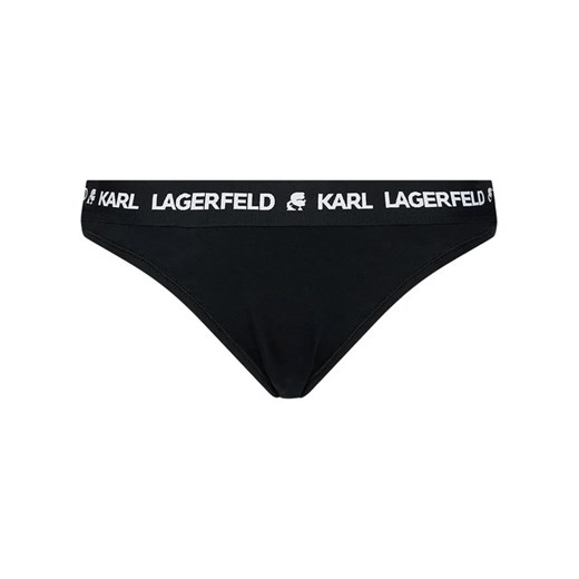 KARL LAGERFELD Figi klasyczne Logo 211W2111 Czarny Karl Lagerfeld L MODIVO wyprzedaż