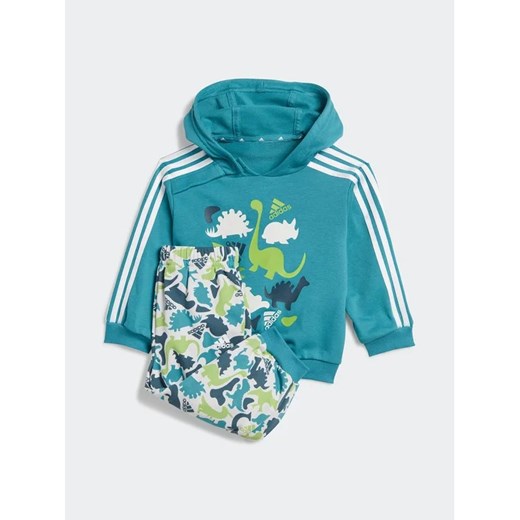 adidas Komplet dresowy Dino Camo Allover Print French Terry Jogger Set IM1662 6_9M MODIVO