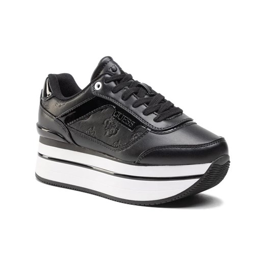 Guess Sneakersy Hansin FL5HNS PEL12 Czarny Guess 40 MODIVO