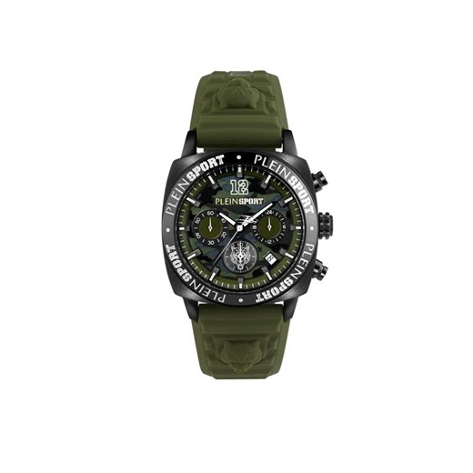 Plein Sport Zegarek Wildcat PSGBA0223 Khaki ze sklepu MODIVO w kategorii Zegarki - zdjęcie 168459096