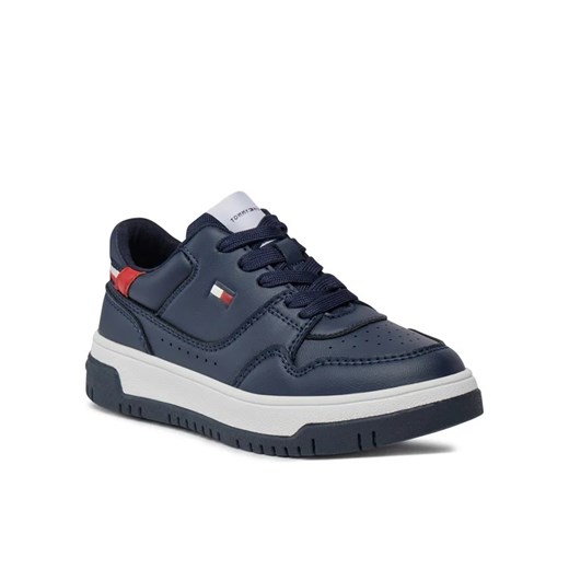 Tommy Hilfiger Sneakersy Low Cut Lace-Up Sneaker T3X9-33367-1355 M Granatowy Tommy Hilfiger 31 MODIVO