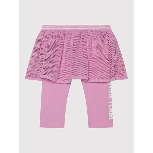 United Colors Of Benetton Legginsy 3P4ZI0257 Różowy Slim Fit United Colors Of Benetton 74 MODIVO