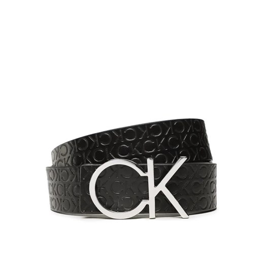 Calvin Klein Pasek Damski K60K610156 Czarny ze sklepu MODIVO w kategorii Paski damskie - zdjęcie 168460005