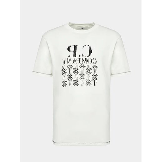 C.P. Company T-Shirt 15CMTS355A 005431G Biały Regular Fit ze sklepu MODIVO w kategorii T-shirty męskie - zdjęcie 168460057