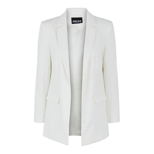 Pieces Marynarka Bossy 17114792 Biały Oversize Pieces M MODIVO