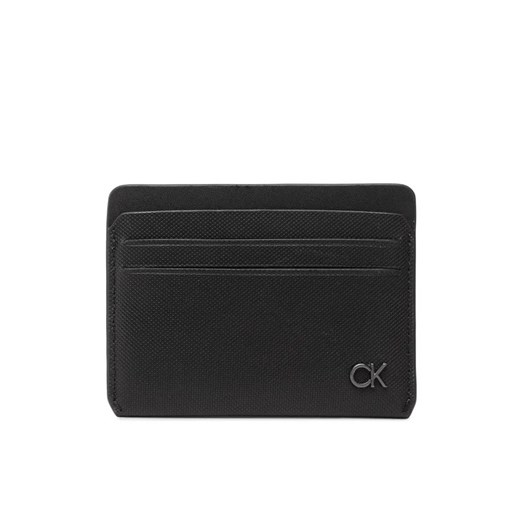 Calvin Klein Etui na karty kredytowe Ck Clean Pq Cardholder 6Cc K50K510288 Calvin Klein uniwersalny okazyjna cena MODIVO