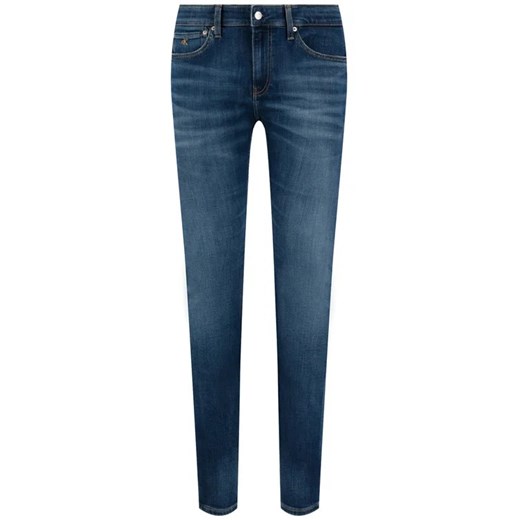 Calvin Klein Jeans Jeansy Slim Fit Da142 J30J315354 Granatowy Slim Fit 30_33 MODIVO