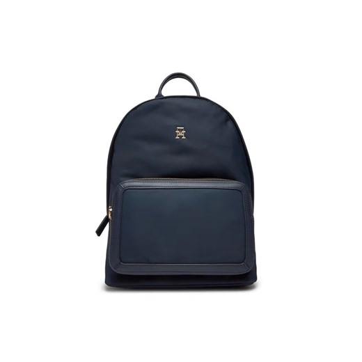 Tommy Hilfiger Plecak Th Essential S Backpack AW0AW15718 Granatowy ze sklepu MODIVO w kategorii Plecaki - zdjęcie 168460665