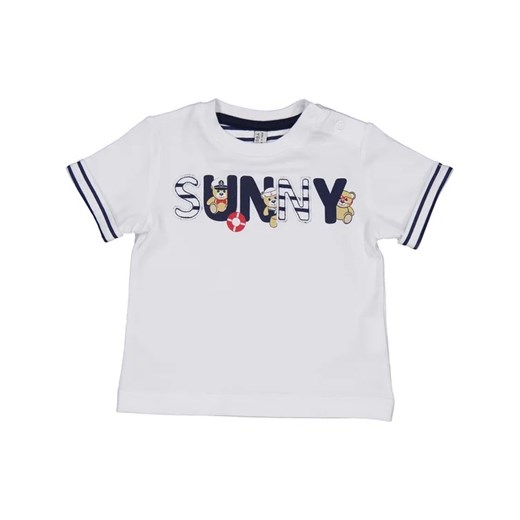 Birba Trybeyond T-Shirt 999 64044 00 Biały Regular Fit ze sklepu MODIVO w kategorii Koszulki niemowlęce - zdjęcie 168460679