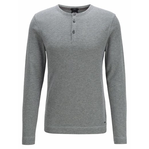 Boss Longsleeve Trix 50401843 Szary Slim Fit 3XL wyprzedaż MODIVO
