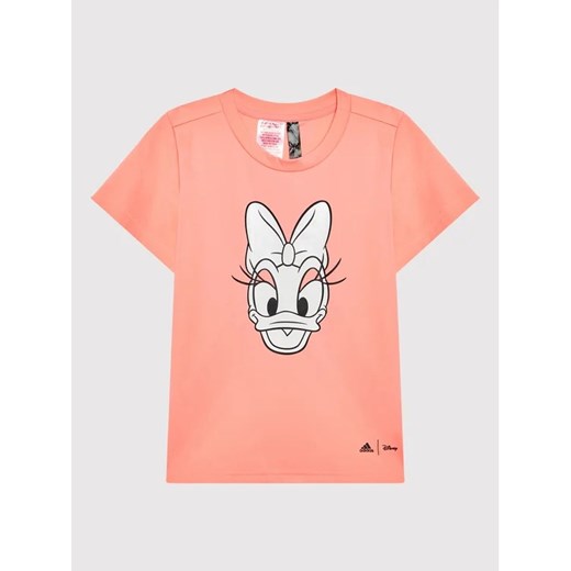 adidas T-Shirt Daisy Duck HC8636 Różowy Relaxed Fit 9_10Y MODIVO