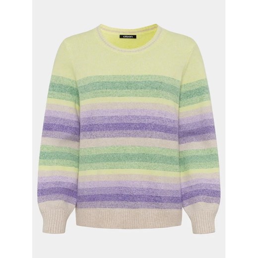 Olsen Sweter 11004073 Kolorowy Regular Fit Olsen 40 MODIVO