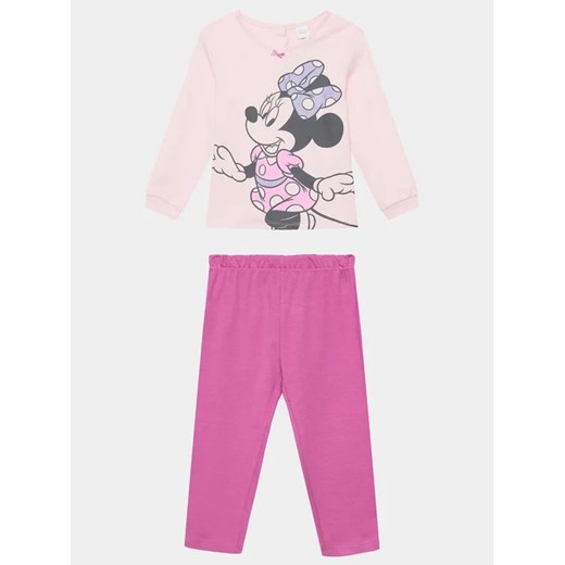 OVS Piżama MINNIE 1825860 Różowy Regular Fit ze sklepu MODIVO w kategorii Piżamy dziecięce - zdjęcie 168461755