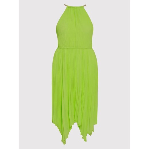 Rinascimento Sukienka koktajlowa CFC0109265003 Zielony Regular Fit Rinascimento L MODIVO