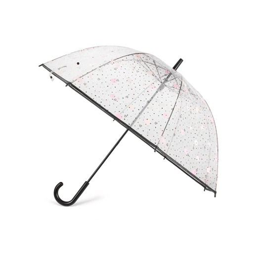 Happy Rain Parasolka Long Domeshape Dots & Hearts 40983 Biały Happy Rain uniwersalny MODIVO