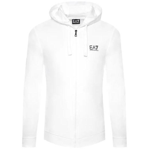 EA7 Emporio Armani Bluza 8NPM03 PJ05Z 1100 Biały Regular Fit 3XL MODIVO
