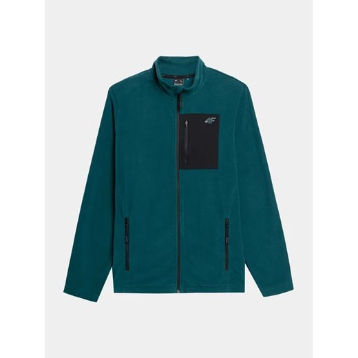 4F Polar 4FAW23TFLEM123 Turkusowy Regular Fit S MODIVO