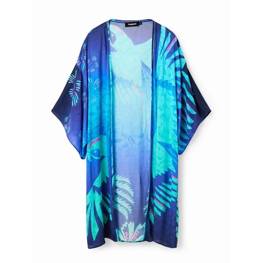 Desigual Kimono 23SWMW28 Kolorowy Regular Fit Desigual S wyprzedaż MODIVO
