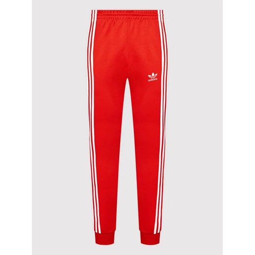 adidas Spodnie dresowe adicolor Classics Primeblue HF2134 Czerwony Slim Fit XL MODIVO